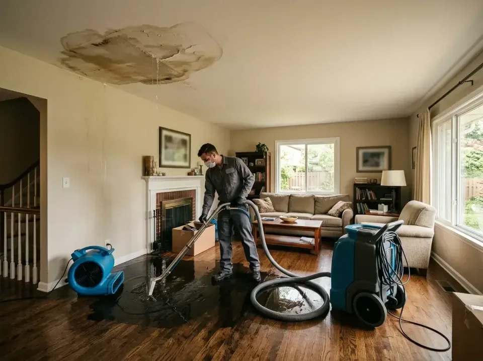 attic-pipe-burst-ceiling-drip-008 — frequently asked questions, Water Damage Restoration & Carpet Care in Dunbar, WV